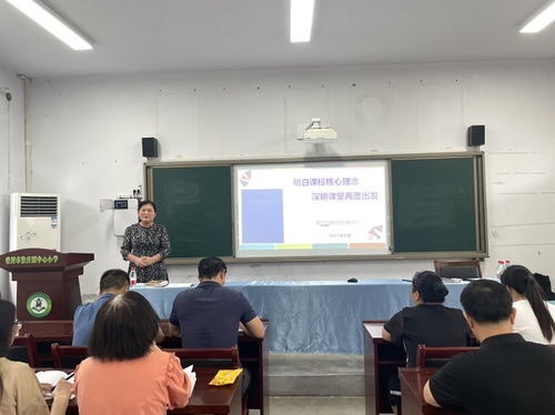 开展教师集中培训活动